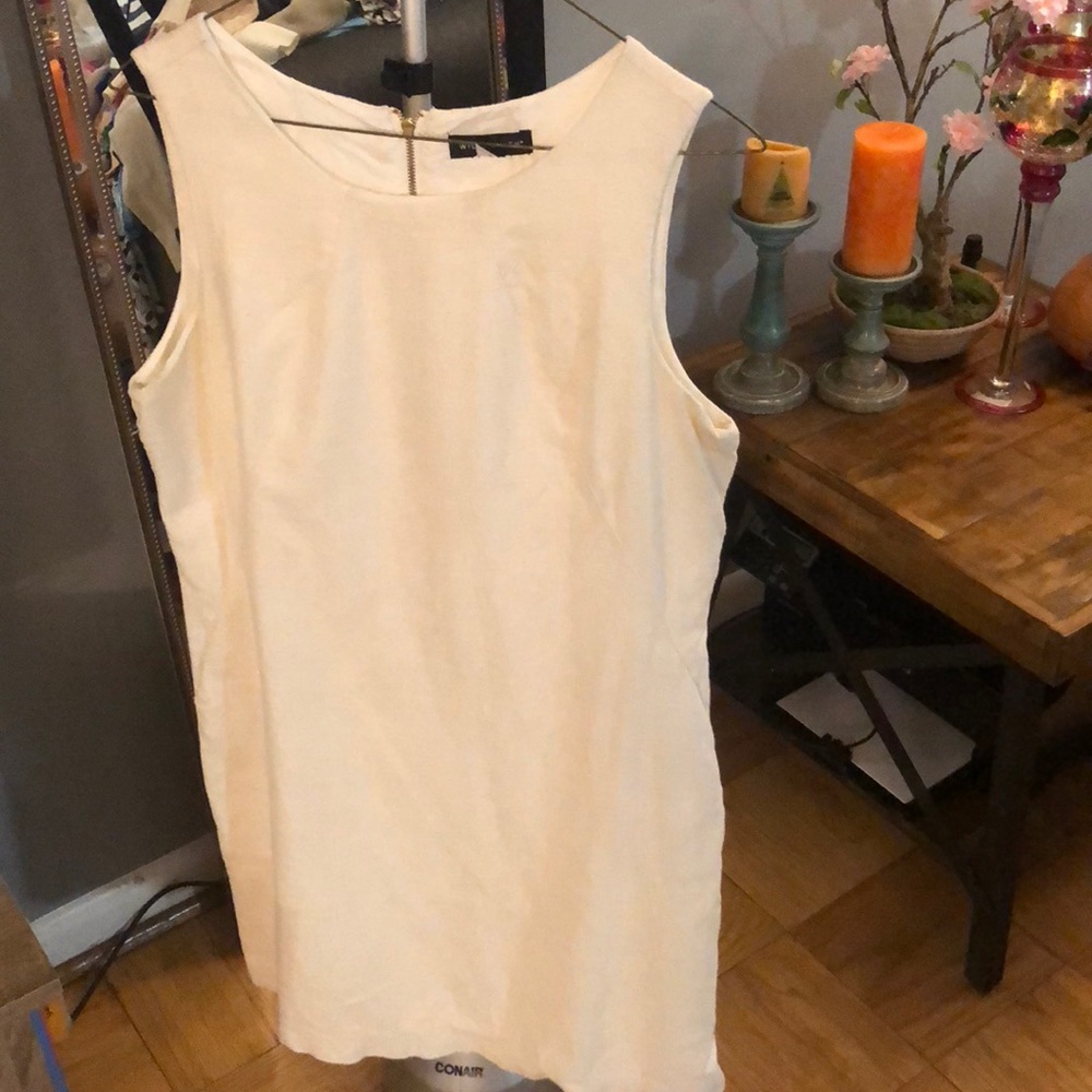 Beige linen dress! $20